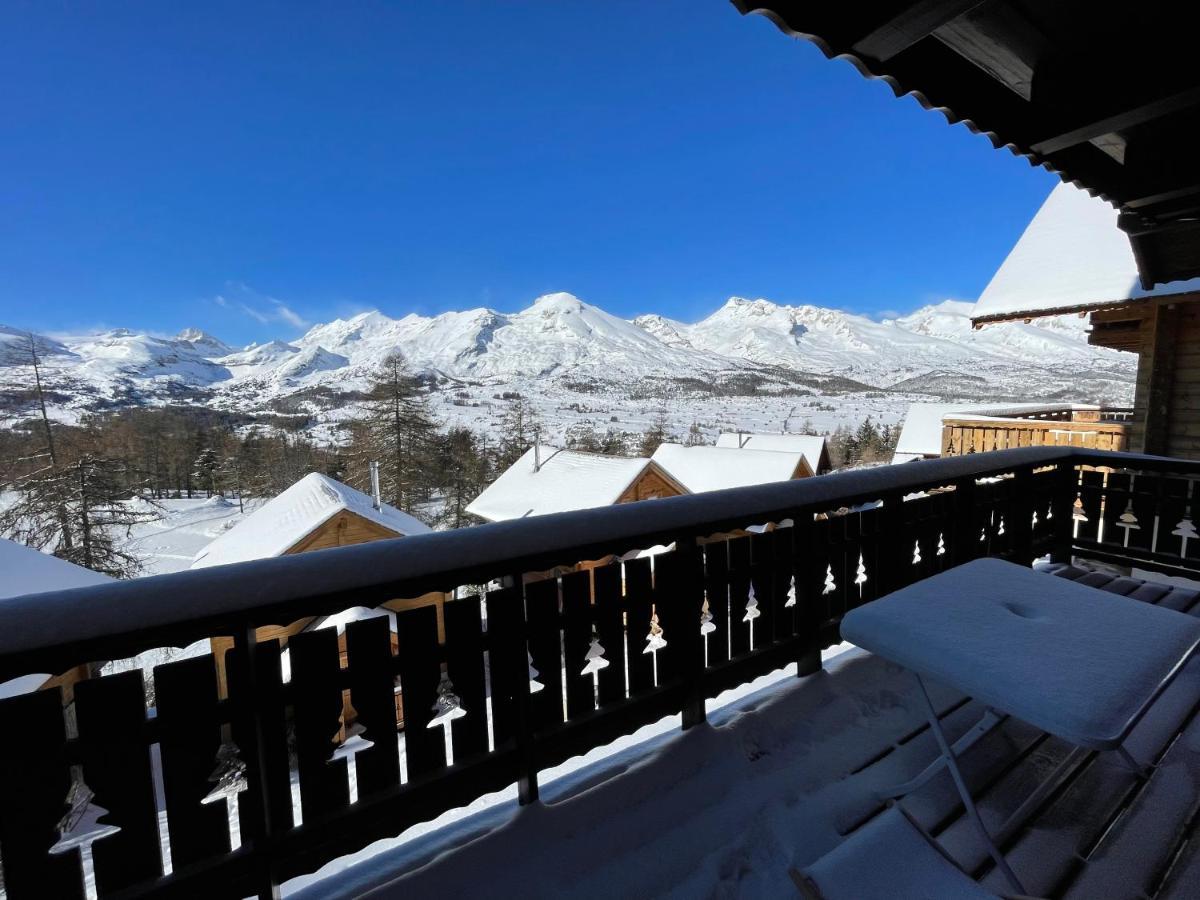 Chalet Aneloup Vue D'Exception A La Joue Du Loup Saint-Étienne-en-Dévoluy Exterior foto